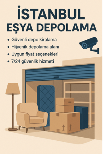 İstanbul eşya depolama hizmeti